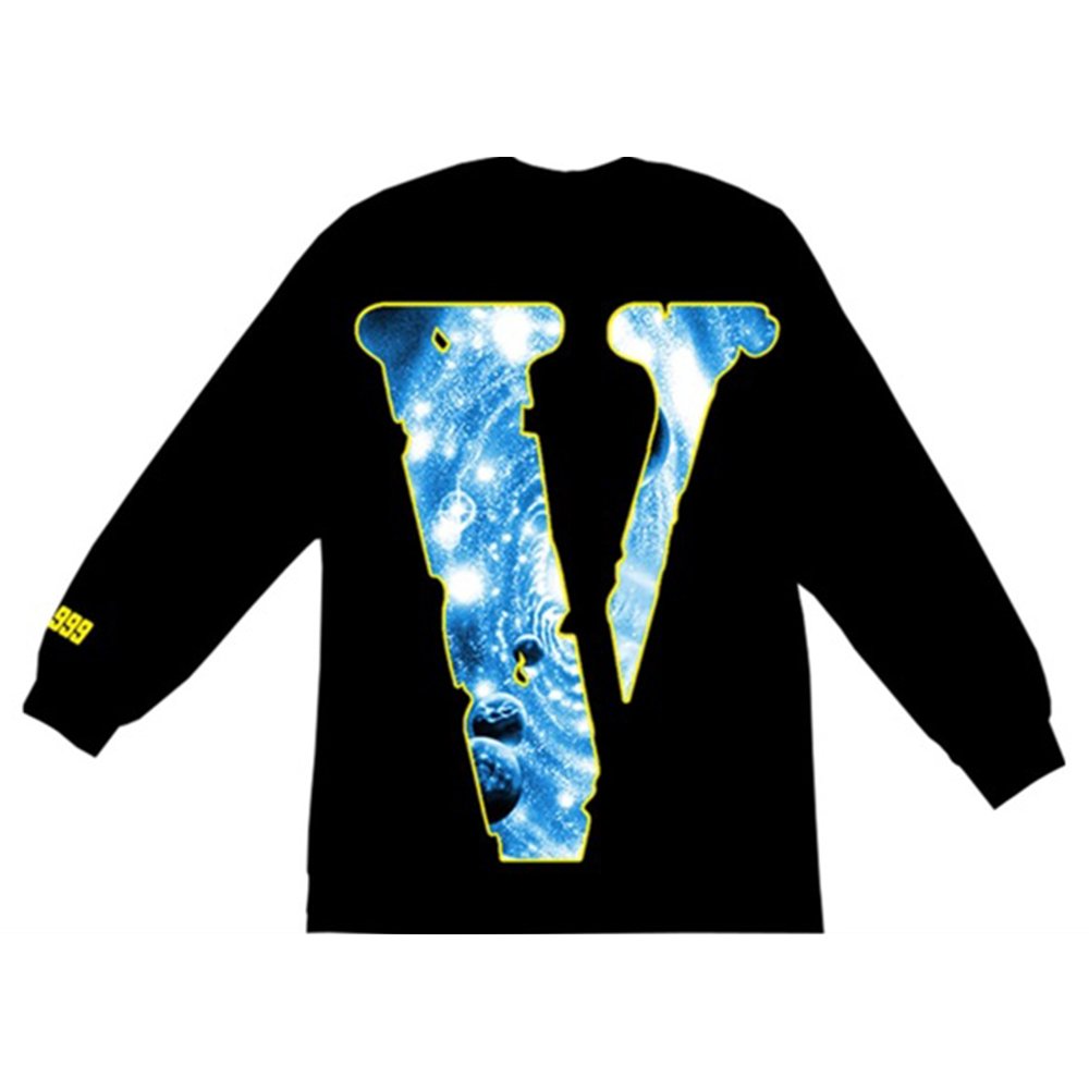 Juice WRLD X Vlone Cosmic Printed V Sweatshirt-Back