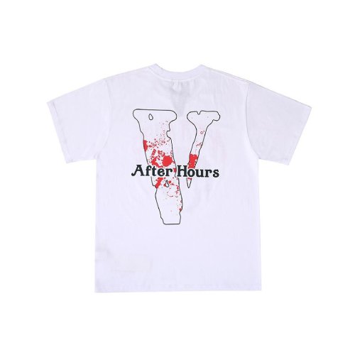 Vlone After Hours I Afro White Tee