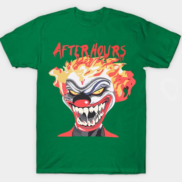 Vlone X The Weeknd After Hours If I OD Clown Green Tee