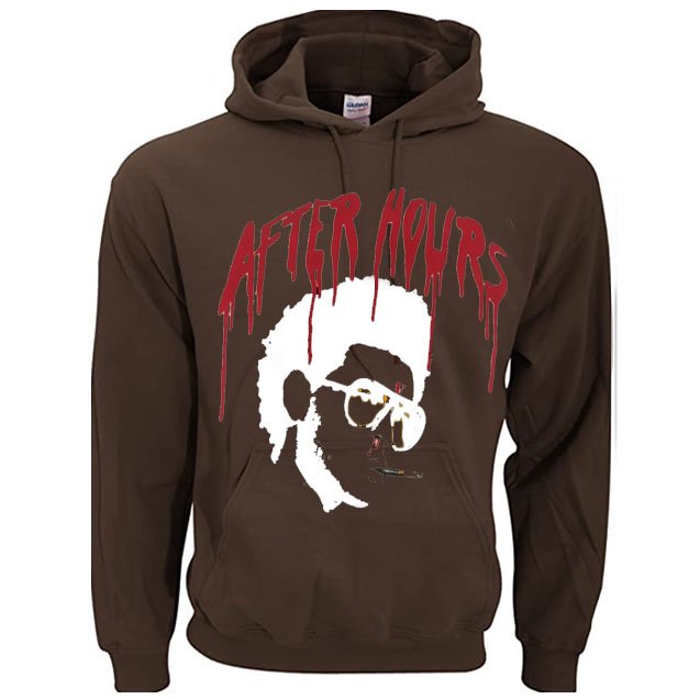 Vlone x After Hours I Afro Brown Hoodie