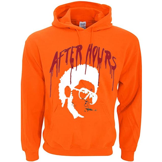 Vlone x After Hours I Afro Orange Hoodie