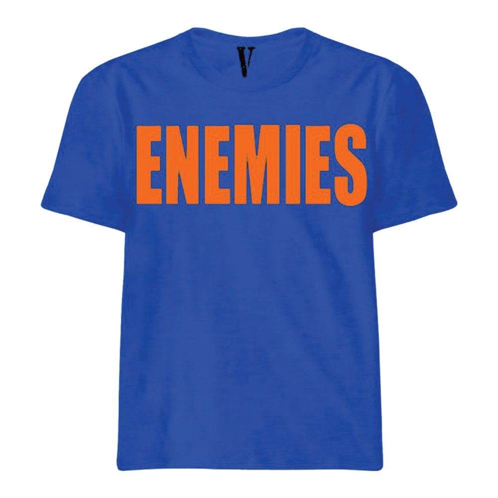 Vlone Enemies Royal Blue T-Shirt