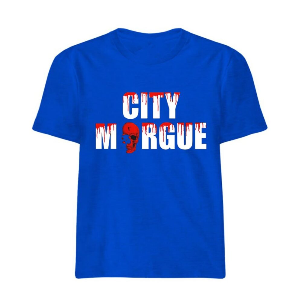 Vlone x City Morgue Dogs Royal Blue T-Shirt