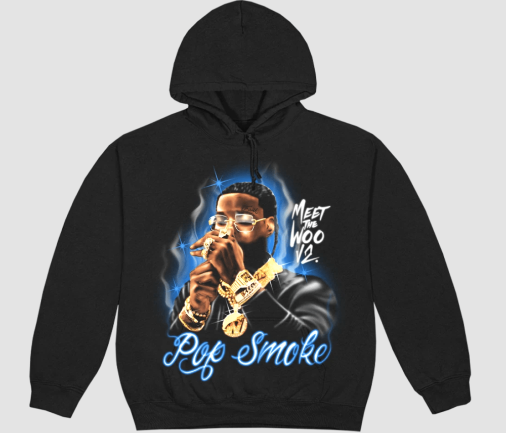 Pop Smoke Meet The Woo V2 Black Hoodie
