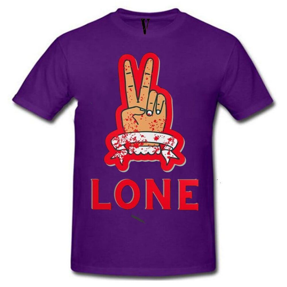 Vlone Friends Purple T-Shirt