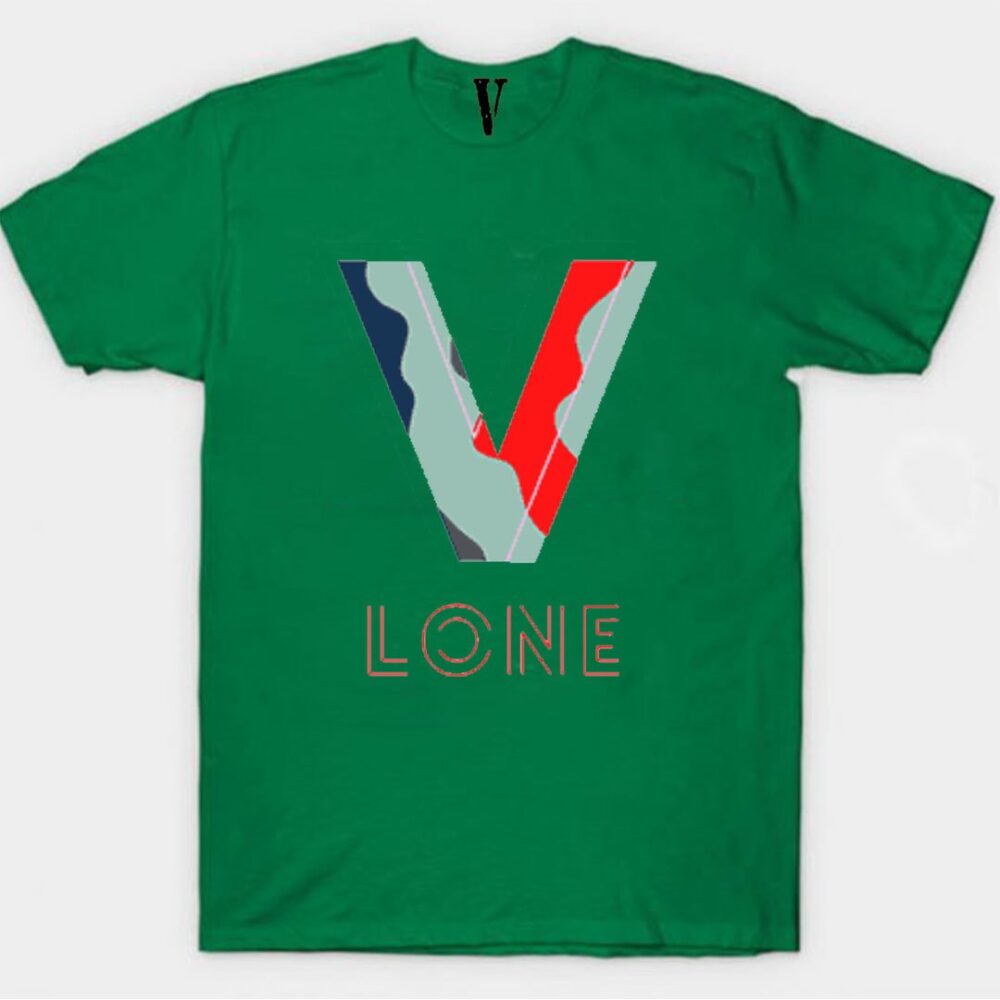 Vlone Camo Staple Green T-Shirt