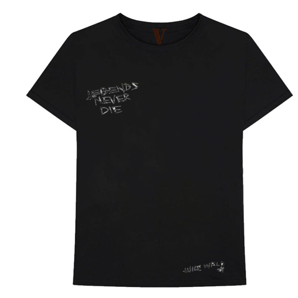 VLONE x Juice WRLD Legends Never Die T-Shirt Black