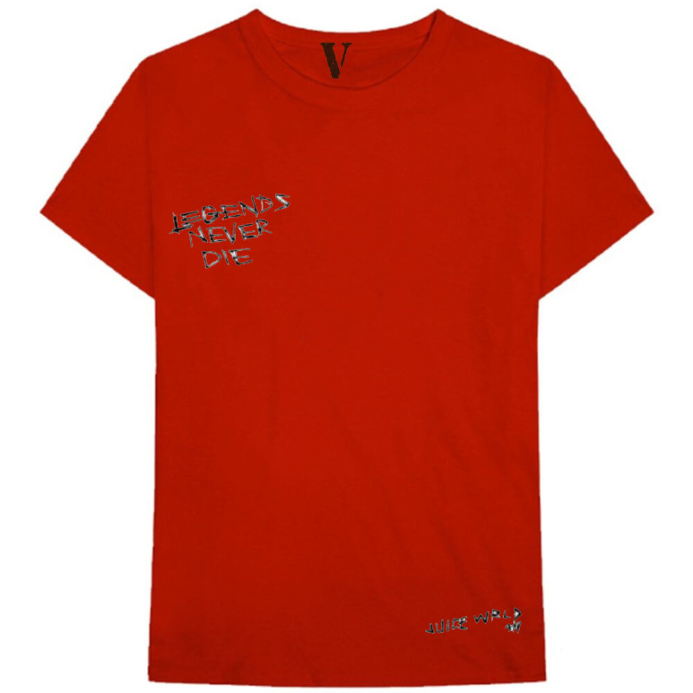 VLONE x Juice WRLD Legends Never Die T-Shirt Red
