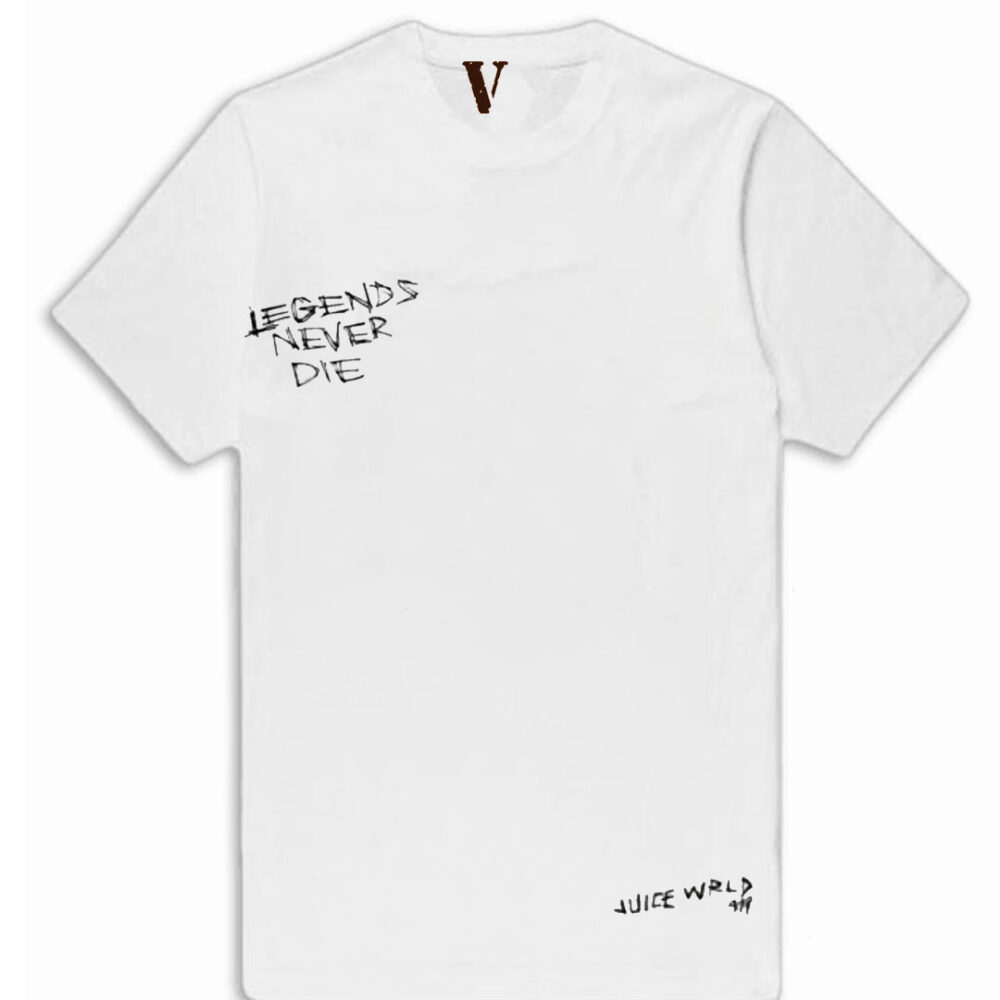 VLONE x Juice WRLD Legends Never Die T-Shirt White