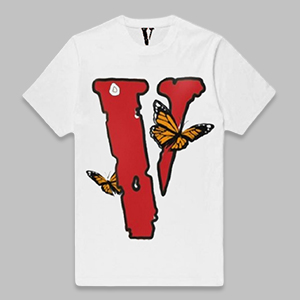 Vlone X Juice Wrld Butterfly T-Shirts