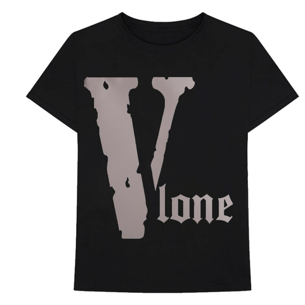 Vlone Best Selling Logo T-Shirt Black