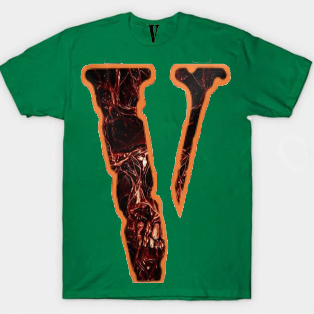 Vlone Line Shade T-Shirt Green