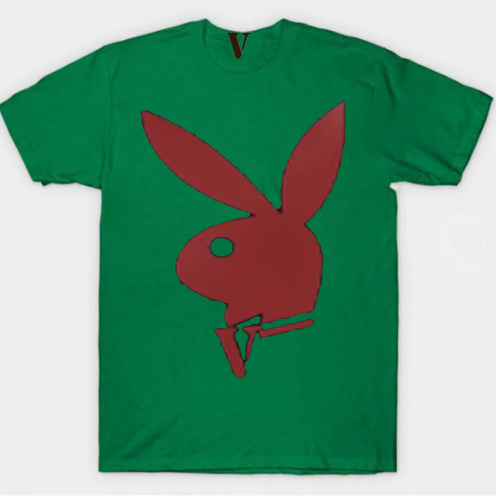 Vlone X PlayBoy Green T-Shirt