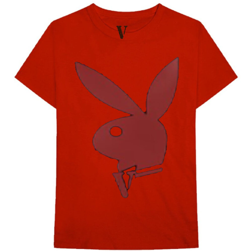 Vlone X PlayBoy Red T-Shirt