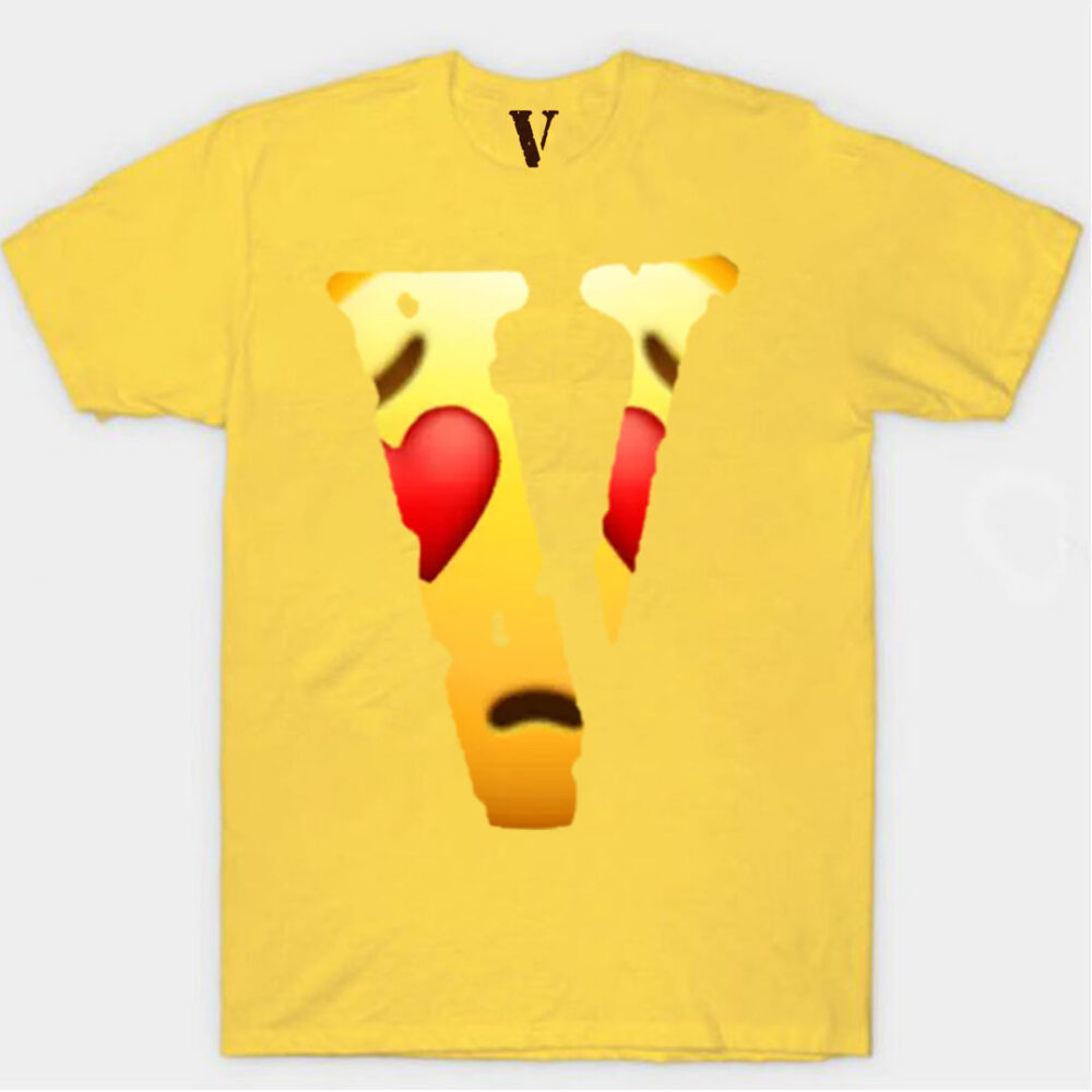 Vlone Love Emoji T-Shirt Yellow
