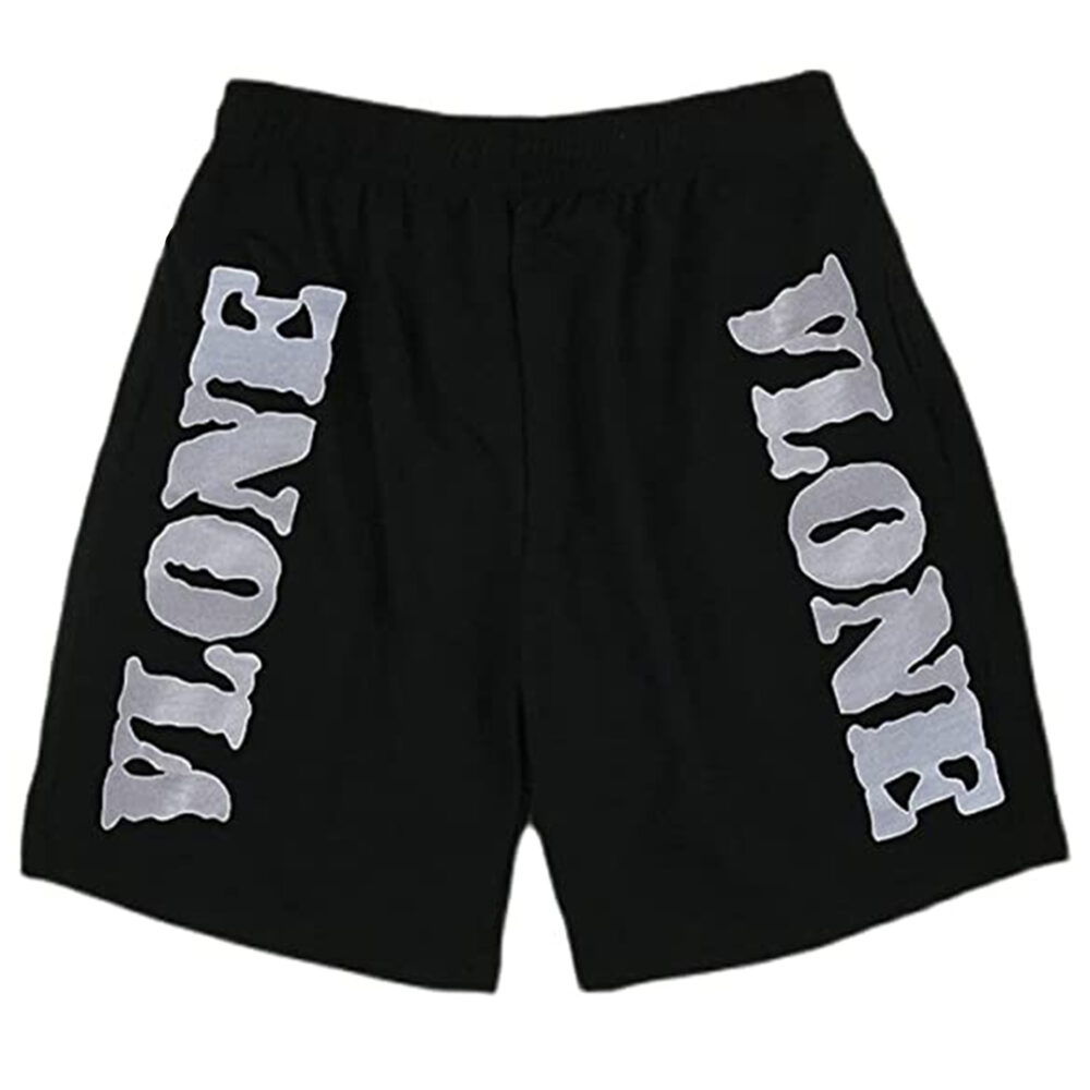 "Black Vlone shorts for men, a stylish and versatile addition to your wardrobe."