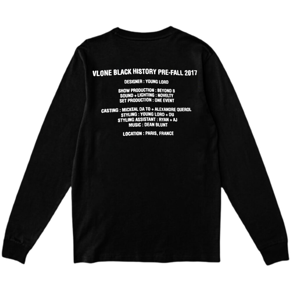 Vlone Black History Sweatshirt-Black