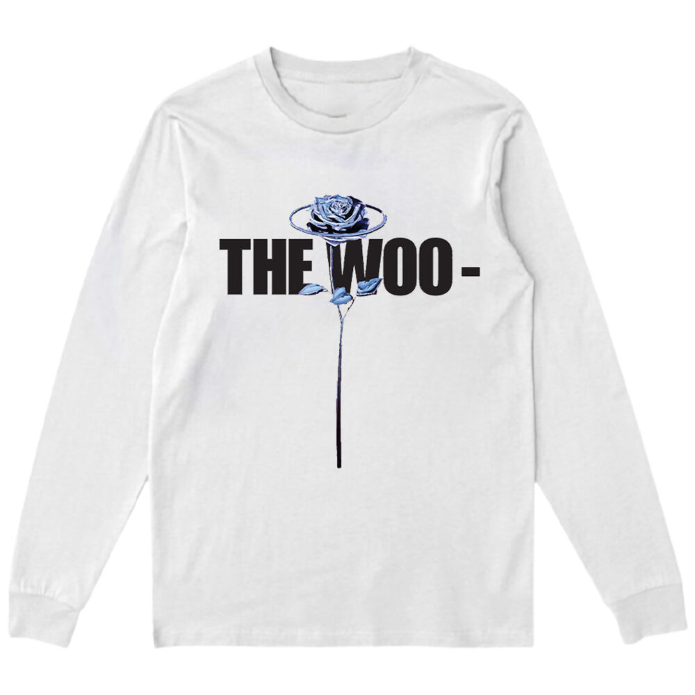 Vlone x Pop Smoke The Woo Sweatshirt-White