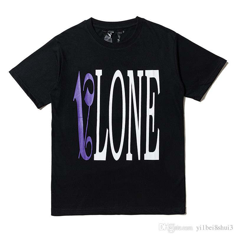 Vlone x Palm Angels T-Shirt. Vlone Purple and Black T-Shirt, This urban streetwear tee offers a unique blend of style and comfort.