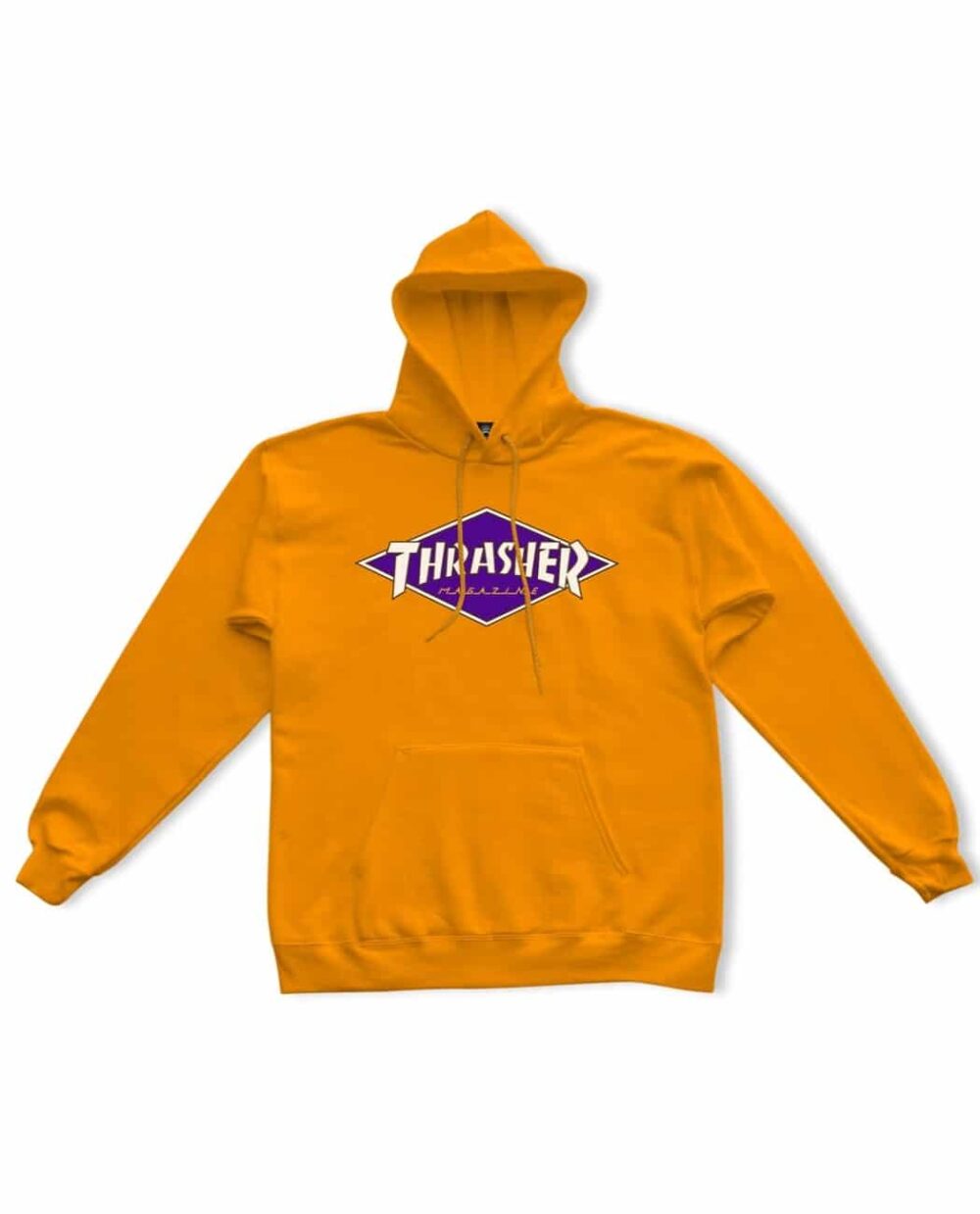 Thrasher Diamond Logo Hoodie -Yellow