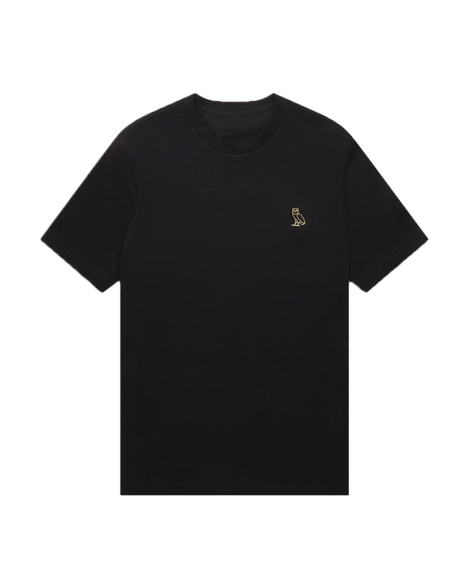 OVO Essentials T-Shirt-Black-Frront