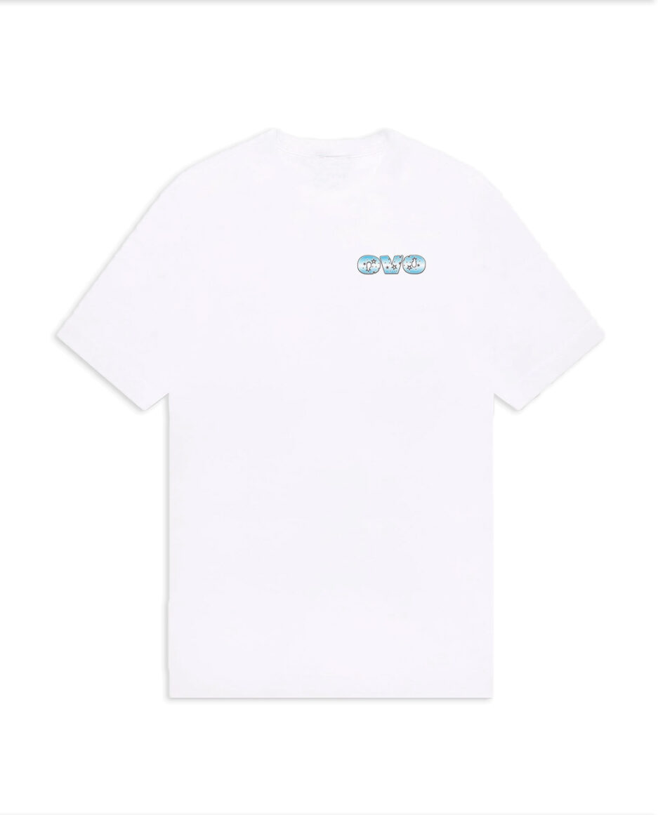 OVO Stars T-Shirt-White-Front