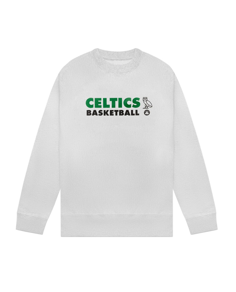OVO X NBA Celtics Sweatshirt – Grey-Front