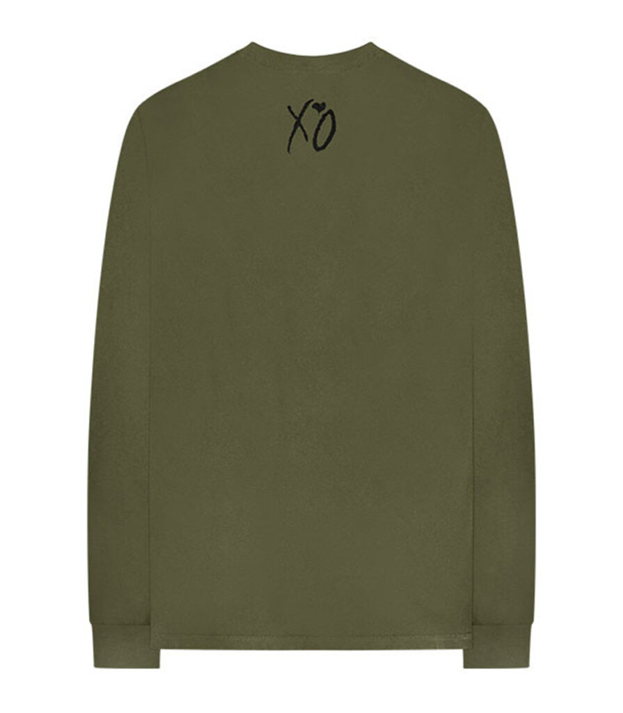 The Weeknd Where Dreams Come True Long Sleeve – Green-Back OX Printed