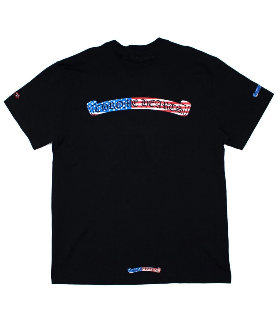 Chrome Hearts Matty Boy America T-Shirt – Black-Back