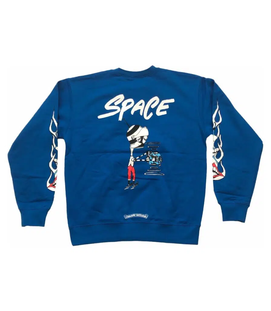 Matty Boy Space Crewneck Sweatshirt-Back