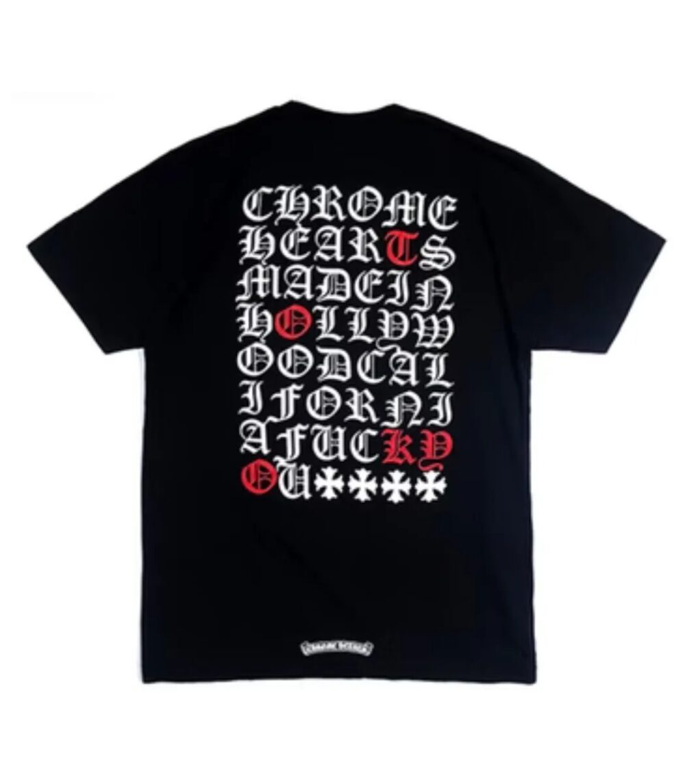 Chrome Hearts Made In Hollywood T-shirt – Black