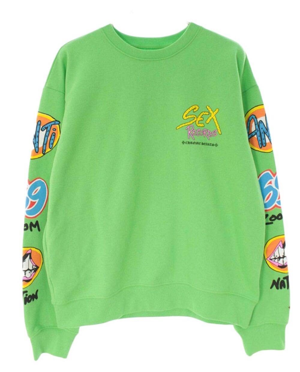 Chrome Hearts Matty Boy Sex Record Sweatshirt – Green