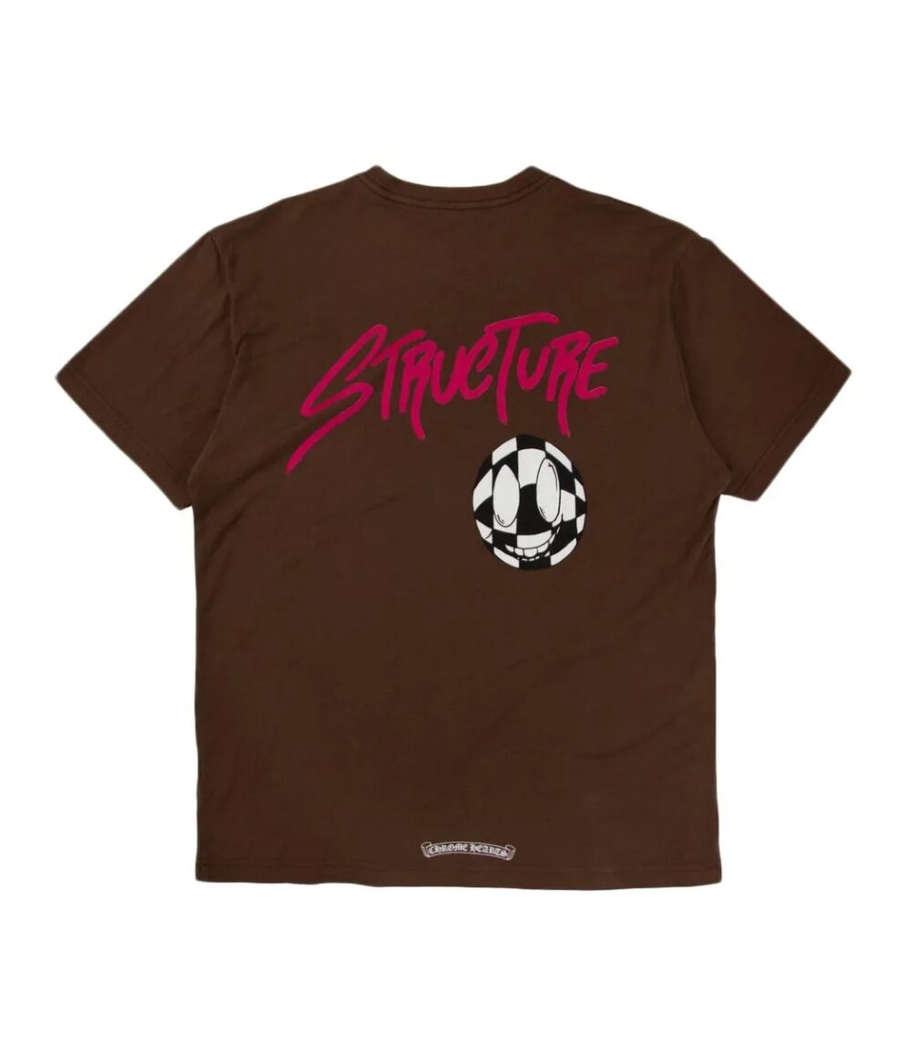 Chrome Hearts Matty Boy Structure T-shirt – Brown