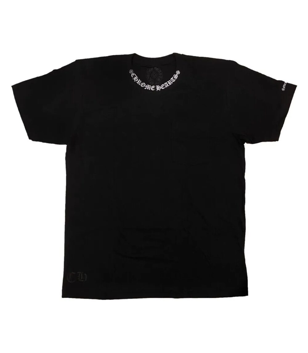 Chrome Hearts Neck Logo (“Fuck You” Sleeve) T-shirt