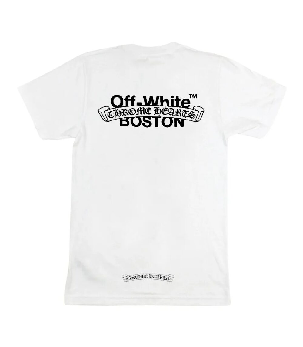 Off-White x Chrome Hearts Boston T-Shirt