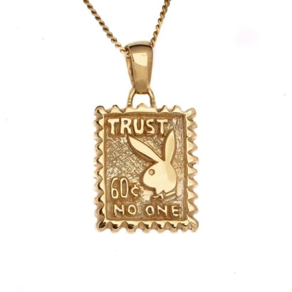 Playboy Trust No One Necklace