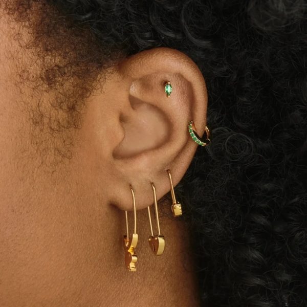 Playboy x STUDS Safety Pin Earring