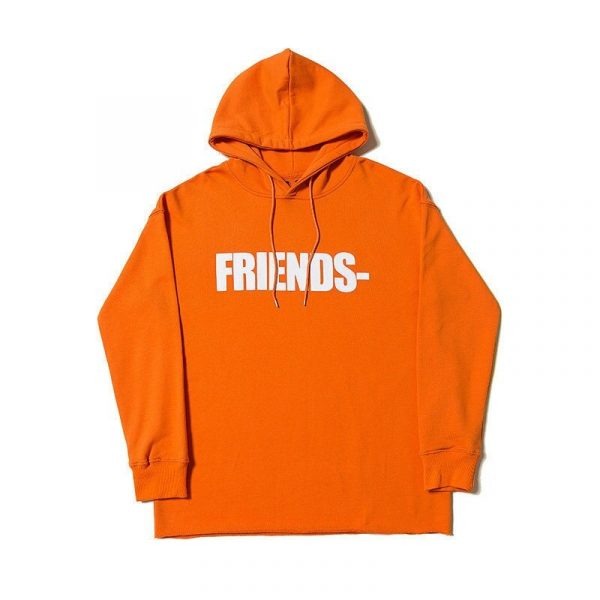 Vlone hoodie orange着丈60cm